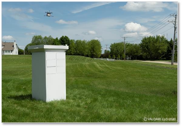 Valqari Drone Delivery | Drone Delivery Station1
