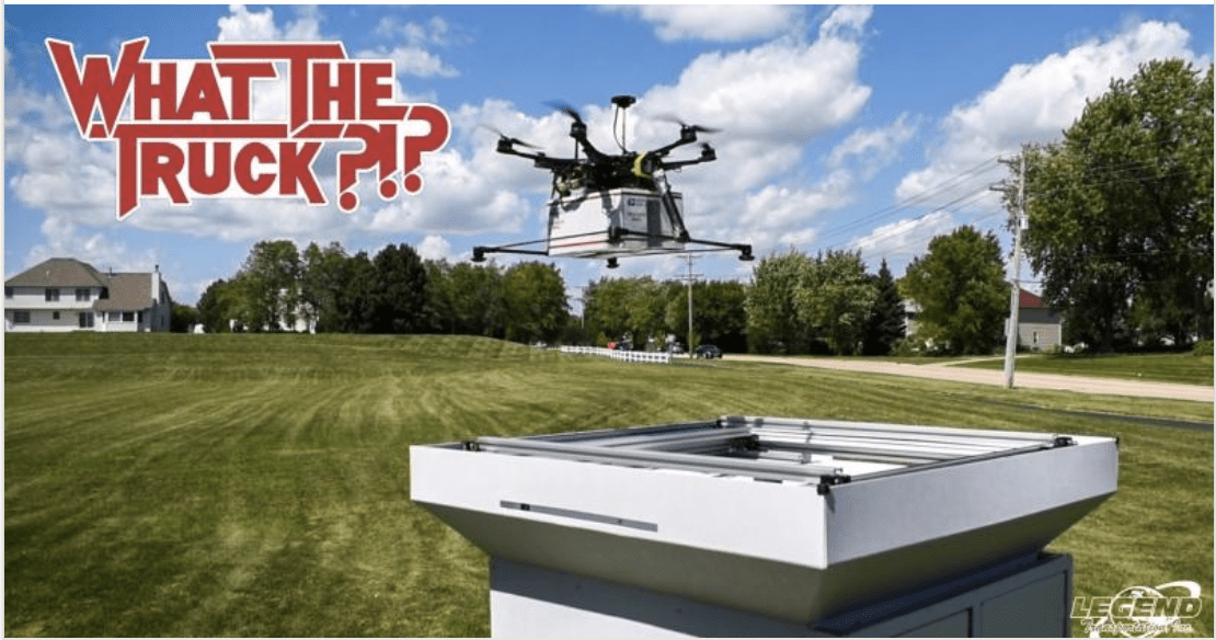Valqari Drone Delivery | what the truck